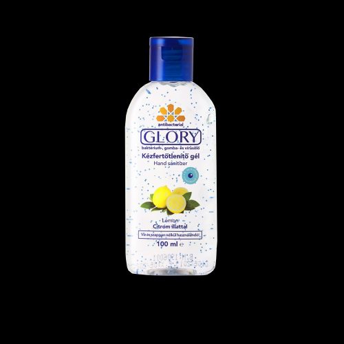 Glory kézfertőtlenítő gél 100 ml citrom illattal