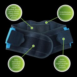   Sport derékszorító merevítéssel és elasztikus pántrendszerrel XL